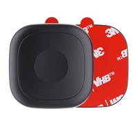 Tile Life360 Mate 2024/2022 Lot de 2 supports adhésifs pour tracker Bluetooth Tile Life360 Mate 2024/2022, coque étanche en silicone avec autocollant adhésif 3M à coller sur voiture/vélo/bagages