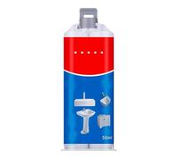 Tile Repair Kit - 50ml Ceramic TileRepair Paste | Tile and Ceramic Glaze Repair - Filler for Cracks Fragments | Shower TileGrout Sealant, Wall Floor, DIY Home Repairs,