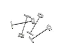 Tile Spacer 200pcs 1.3mm Steel Replacement Needles for Tile and Floor Leveling System, Replaceable and Reusable Pin for Wall and Floor Construction,