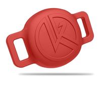 Tile Sticker pour collier de chat : le plus petit, le plus léger et le plus confortable pour chat - Suivez votre animal de compagnie avec iPhone Samsung appareil Android - GPS pour chatons (rouge)