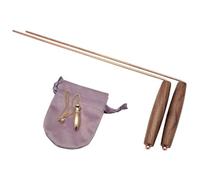 TILES DE DOWSSIGHTS 1 SET Smooth Rotation Copper Copper Dowshing With Wooden Handle for Water Witching, Ghost Hunting, Finding Items, Paranormal, OUI/NON QUESTIONS, Ghost Hunting Equipment