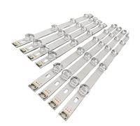 TILEZE 1 lot = 8 pièces (4A + 4B) barre de rétroéclairage LED pour TV HC390DUN-VCFP1-21X 39LN5400 39LA6200 convient pour LG Innotek POLA 2.0 POLA2.0 39" A/B Type