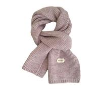 TILEZE Écharpe Femmes Écharpes Cachemire Lady Hiver Thicken Chaud Doux Pashmina Châles Wraps Femme Couleur Pure Tricot Longue Écharpe