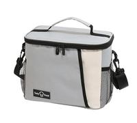 TILEZE Sac de maintien au chaud, sac à déjeuner isolé en tissu Oxford, sac à déjeuner plus frais réutilisable, sac à déjeuner durable, bretelles réglables, sac thermique durable, vivre