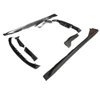 TILIEINE Becquets arrière Kit de Jupe latérale de Pare-Choc, diffuseur de lèvre Avant et arrière Convient pour BMW M3 G80 2021 - 2025, becquet de Mise à Niveau d'entrée d'air Aileron(8 PCS)
