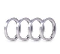 TILIEINE Cales hubcentriques 4 pièces OD 106.1 ID 100/95.1/92.5/92.3/67 / 64.1 Anneaux centraux de moyeu de Voiture entretoises centrales d'alésage de Roue Élargisseurs Voie(OD 106.1 ID 100)