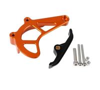 TILIEINE Couvercle de Protection Convient pour 690 Enduro R 690 SMC Convient pour Husqvarna 701 2020-2022 Couvercle de pignon Avant Protecteur de chaîne Couvercle De Chaîne(Orange)