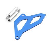TILIEINE Couvercle de Protection Convient pour Suzuki DRZ400S DRZ400E DRZ400SM Accessoires De Moto Couvercle De Protection De Chaîne De Pignon Avant 2000-2023 Couvercle De Chaîne(Blue)