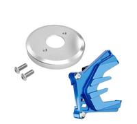 TILIEINE Couvercle de Protection Convient pour Yamaha YZ250 2003-2023 YZ250X 2016-2023, Couvercle de Protection de pignon de Poids de Volant Moteur Couvercle De Chaîne(Kit 2)
