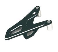 TILIEINE Couvercle de Protection Convient pour Yamaha YZ450F YZ450FX YZ250F YZ250FX YZ450F 450FX Couvercle de Carter de pignon Avant Garde-chaîne Couvercle De Chaîne(Black)