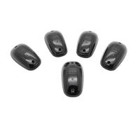 TILIEINE Feux avants Auto Phare Avant Feux de gabarit de Toit de Cabine de Voiture Ambre/Blanc pour Camion SUV LED DC 12 V Lampe à lentille Feux extérieurs de Voiture(5X White Light)