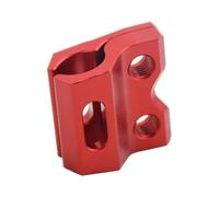 TILIEINE Protection du Disque de Frein Convient pour Honda CRF 125R 150R 250R 250X 450X Convient pour Yamaha YZ250F YZ450F WR250F Support de Conduite de Frein Avant Collier de Serrage(Red)