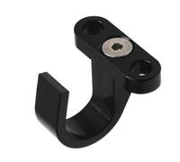 TILIEINE Protection du Disque de Frein Convient pour Yamaha YZ WR 80 85 125 250 400 250F 250X 426F 450F 450FX Support de Serrage de câble de Conduite de Frein arrière(1 pcs Black)