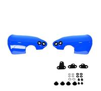 TILIEINE Protection Levier Protege Poignee Moto Convient pour Harley Davidson Softail Fat Bob 2018-2023 Low Rider S 2020-2023 Protège-Mains de Moto(Blue)