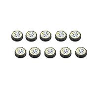 TILIEINE Réservoir Compensation radiateur Convient pour Ford Focus Convient pour Volvo 1224233 Bouchon de réservoir Liquide Refroidissement Couvercle radiateur 3M5H-8100-AD 1301104(10PCS)