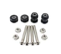 TILIEINE Sissy Bar Amovible Kit de boulons et vis de Fixation Amovibles pour Moto, Compatible avec Harley Sportster 1200 883 XL1200X à partir de 2004 Coussinet de Dossier