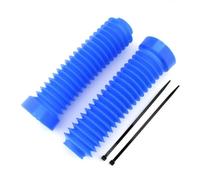 TILIEINE Soufflet de Fourche Moto Convient pour Honda ATC 250R 1983-1986 350X ATC 1985-1987 Couvre-Fourche Avant de Moto, Soufflets en Caoutchouc(Blue)