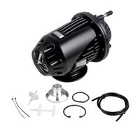 TILIEINE Vanne Commande Convient pour SQV4, avec Tuyau de 1M, soupape de décharge Turbo en Aluminium, Adaptateur 25/34MM Vanne solénoïde (Black 34MM)