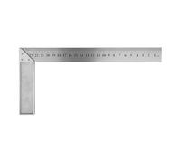 TILL. - Équerre de menuisier 250 mm | Double graduation | Précision 90° | Mesure et traçage bois | Outil de menuiserie professionnel
