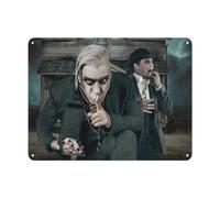 Till Linde-man-n Plaque en métal vintage pour décoration murale de maison 30,5 x 40,6 cm