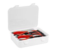 TILL. - Set de précision 8 pièces | 2 pinces 110 mm + 5 tournevis plats et cruciformes | Outils fins pour petits travaux, électronique et montages minutieux