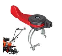 Tillers Commande d'accélérateur, levier d'accélérateur de manette, interrupteur de rechange pour moteur de coupe de route, accessoire d'outils d'alimentation en extérieur, noir, rouge
