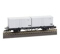 Tillig 17484 TT Containertragwagen Post aa-t/12,8, Deutschen Post, EP.IV