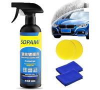 TiLLOw Sopami Car Coating Spray, Nettoyage sans eau, Cire de polissage, Coating céramique (Spray*1)