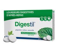 Tilman Digestil Lourdeurs Digestives D'Après-Repas 24 Pastilles À Sucer