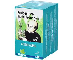 Tilman Tisane des Ardennes n° 7 Respiration Thé 24 pc(s)