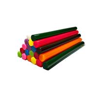 Tilswall Baton Colle Pistolet 7mm, 20 bâtons de colle colorés, Mini Glue Stick, pour le Bricolage, L'art, L'artisanat, 11 Couleurs Glue Sticks