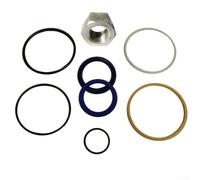 Tilt Cylinder Seal Kit for pour bobcat 632 pour loader Tilt Cylinder | O-rings, main seals, backup rings, hex nuts, precise fit for tilt cylinder repair and reassembly