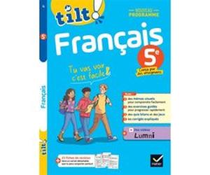 Tilt ! - Français 5e - Nouveau programme Malika Behlouli (Auteur), Ines Corbet (Auteur)