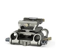 TILTA Adaptateur de Plaque de Base modulaire 15mm LWS Type I avec Adaptateur ARCA Compatible avec la Plupart des Cages de caméra Tilta Gris TA-MBP1-TG
