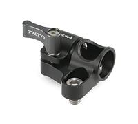TILTA Adaptateur de Support de Tige 15mm à Double 1/4″-20 pour Les Cages de caméra Tilta TA-15RH-D1420-B