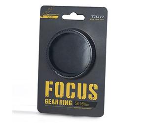 TILTA Bague d'engrenage de Mise au Point d'objectif sans Couture φ56-58mm pour Tilta Mini Follow Focus Nucleus Nano DSLR, Rotation à 360° Focus Gear d'objectif de caméra vidéo TA-FGR-5658