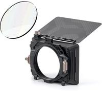 Tilta Boîte Mirage Matte Avec Filtre Circulaire Vaxis 95 Mm Rainbow Streak Filtre Et Anneau D'Adaptateur De 67 Mm / 72 Mm / 77 Mm / 82 Mm, Pour Les Caméras Sans Miroir Dslr Mb-T16-Vfx21-20[Z2144]