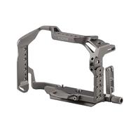 TILTA Cage de caméra complète Compatible avec Canon R8, avec Support d'adaptateur pour Monture EF-R et Pince pour câble Micro HDMI et USB-C - Gris Titane TA-T28-FCC-TG