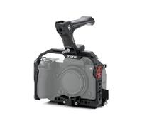 TILTA Cage pour Appareil Photo Fujifilm X-H2 X-H2S, avec Plaque de déclenchement Rapide Manfrotto, poignée supérieure compacte OTAN et Support pour Adaptateur d'objectif, kit de Base TA-T36-A-B