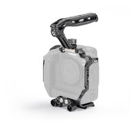 TILTA Camera Cage Compatible avec Canon R3 avec poignée supérieure Xeno et Double Support de Canne à pêche 15mm Kit de Base TA-T61-A-B