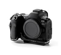 TILTA Demi-cage pour appareil photo compatible avec Canon R5 Mark II, avec filetage 1/4"-20 et 3/8"-16 avec points de localisation, griffe - Noir TA-T68-HCC-B