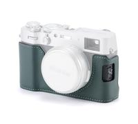 TILTA Étui en cuir pour appareil photo compatible avec Fujifilm X100VI - Vert TA-T70-LCC-GN