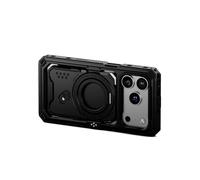 TILTA Étui Khronos pour iPhone 17 Pro, Cage pour téléphone Compatible avec l'iPhone 17 Pro, avec Cordon et Protecteur d'écran pour vidéastes et cinéastes - Noir TK-IP17-PFC-B