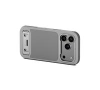 TILTA Étui Khronos pour iPhone 17 Pro Lite, Cage pour téléphone Compatible avec l'iPhone 17 Pro avec Protecteur d'écran pour vidéastes et vidéographes - Gris Clair TKL-IP17-PFC-LG