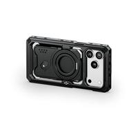 TILTA Étui Khronos pour iPhone 17 Pro Max, Cage pour téléphone Compatible avec l'iPhone 17 Pro Max, avec Cordon et Protecteur d'écran pour vidéastes et cinéastes - Noir TK-IP17-PMFC-B