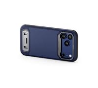 TILTA Étui Khronos pour iPhone 17 Pro Max Lite, Cage pour téléphone Compatible avec l'iPhone 17 Pro Max avec Protecteur d'écran pour vidéastes et cinéastes - Bleu Marine TKL-IP17-PMFC-NB