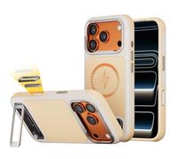 TILTA Étui Khronos pour iPhone 17 Pro Max Lite, Cage pour téléphone Compatible avec l'iPhone 17 Pro Max avec Protecteur d'écran pour vidéastes et cinéastes - Champagne TKL-IP17-PMFC-CP