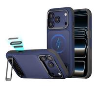 TILTA Étui Khronos pour iPhone 17 Pro Max Lite, Cage pour téléphone Compatible avec l'iPhone 17 Pro Max avec Protecteur d'écran pour vidéastes et cinéastes - Bleu Marine TKL-IP17-PMFC-NB