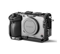 TILTA FX3 FX30 Cage Compatible avec Sony FX3 FX30, Cage de caméra complète avec Fixation de câble HDMI - Noir TA-T16-FCC-B