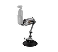 TILTA Hydra Alien Mini Support de voiture avec bras absorbant les chocs, compatible avec DJI Pocket 3, Action 3/4, Insta360 X4/X3, iPhone avec Khronos Ecosystem - Gris titane HDA-T15-TG